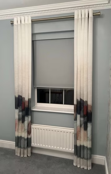 Simon Houlding upholstery and soft furnishings, a finished piece