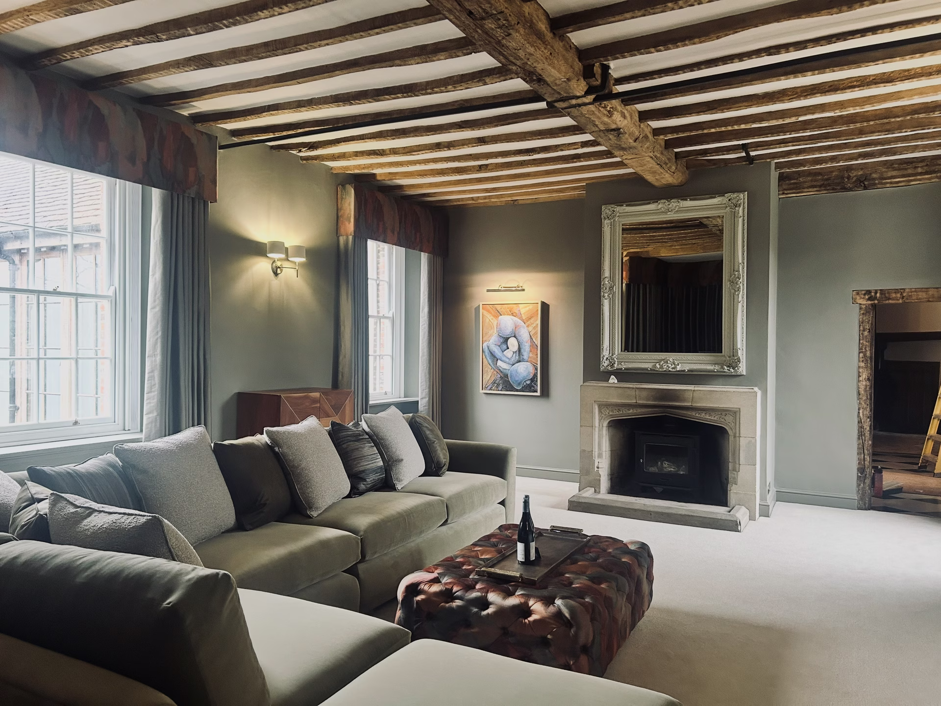 The finished room at Baddow