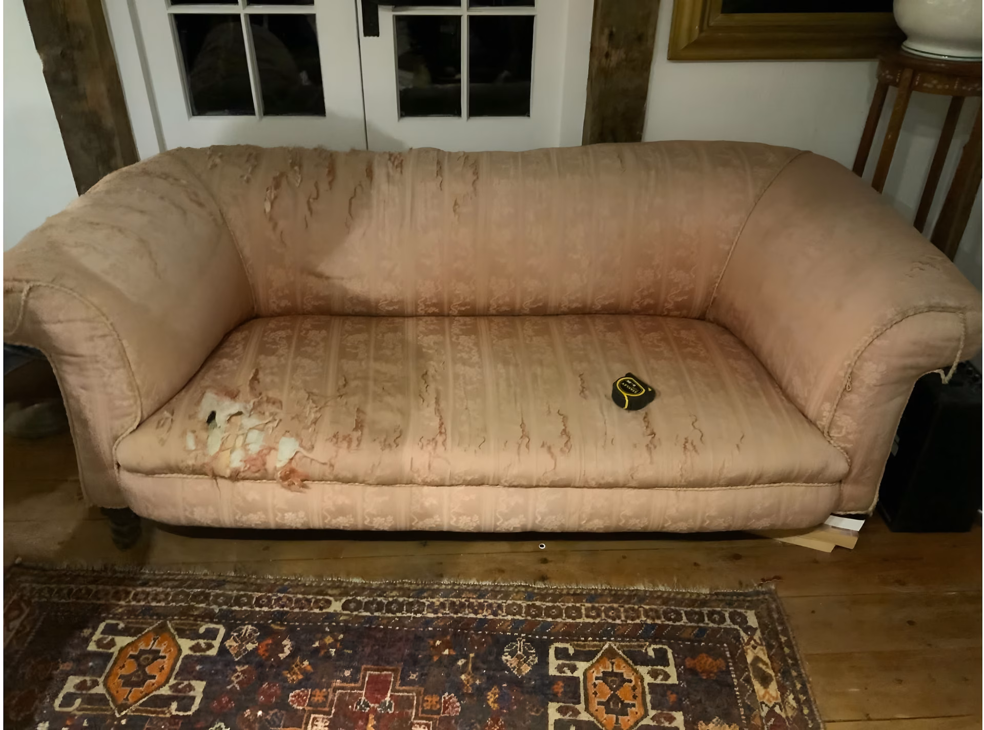 Traditional upholstery